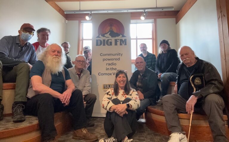 Photo of DIG FM volunteers