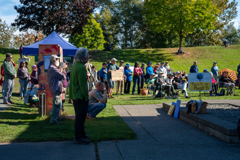 Save Our Forests Comox Valley rallies in Courtenay to protect B.C.’s old-growth forests